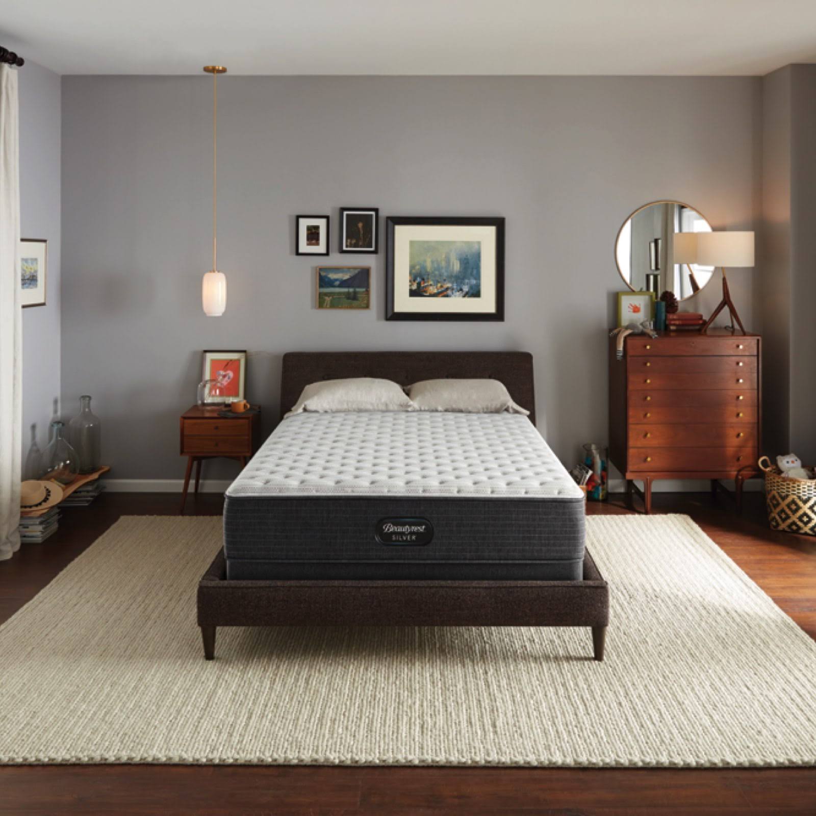 Twin Beautyrest Silver BRS900 Extra Firm Mattress - Image 2