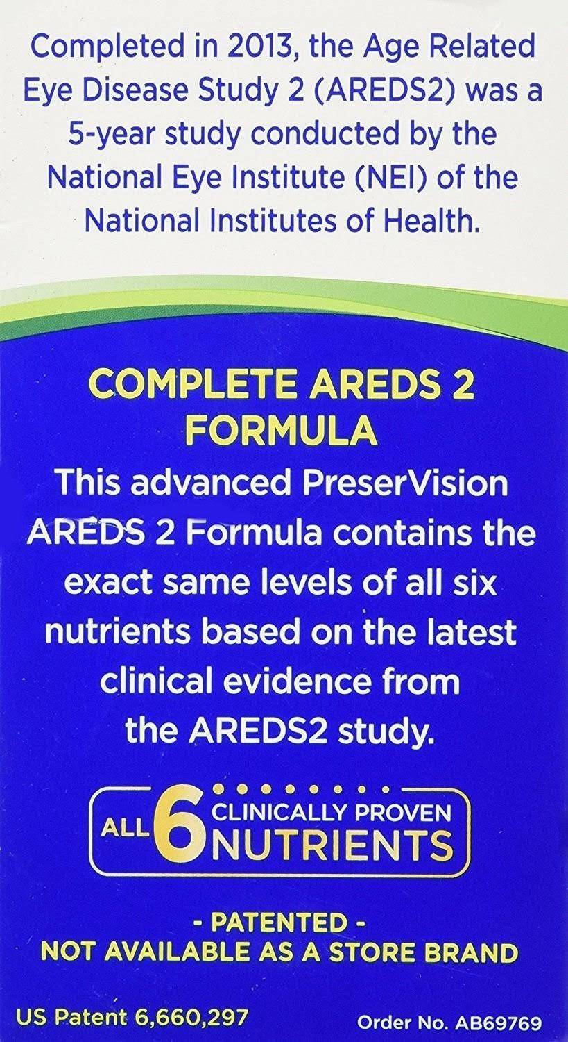 PreserVision AREDS 2 Formula Supplement (210 Count) - Image 2