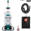 Hoover SmartWash+ Automatic Carpet Cleaner Machine, for Carpet and Upholstery, Deep Cleaning Carpet Shampooer, Carpet Deodorizer and Pet Stain Remover FH52000, Turquoise