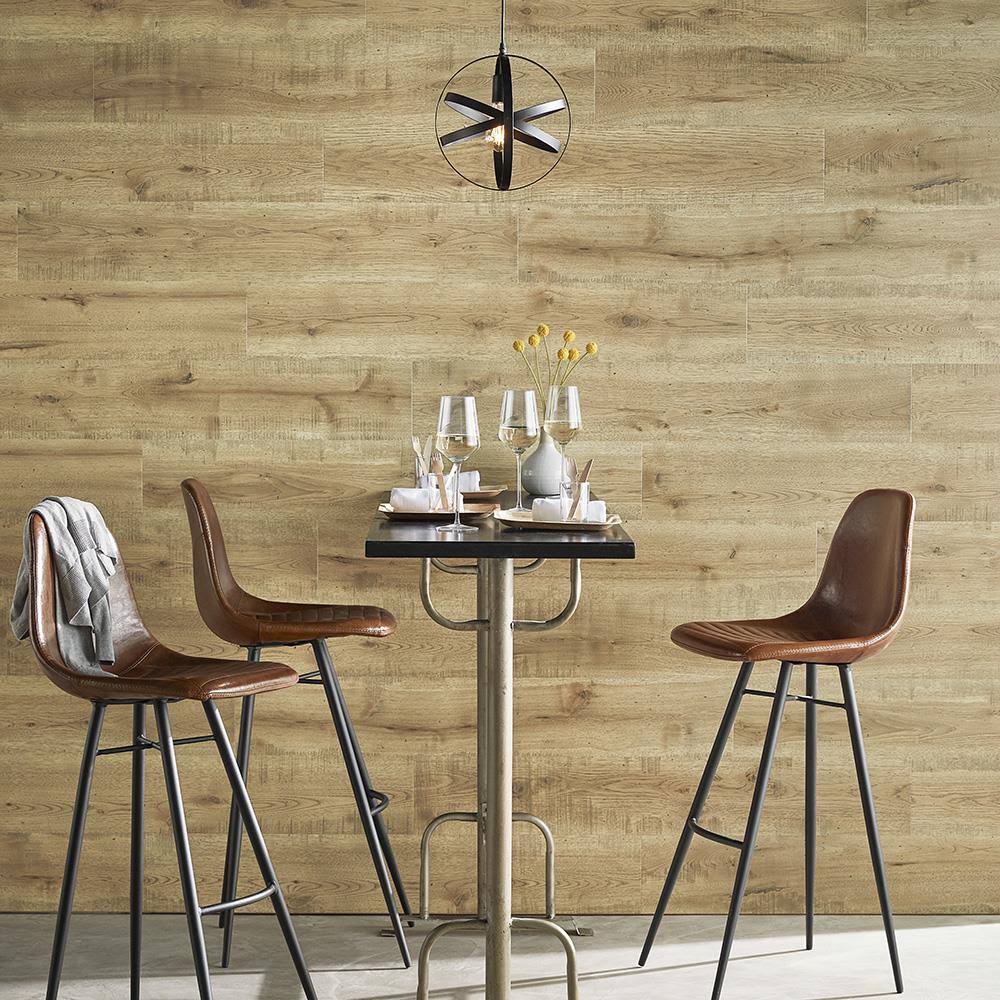 Pergo TimberCraft + WetProtect Herschel Hickory 7.48-in W x 47.24-in L Waterproof Embossed Wood Plank Laminate Flooring (19.63-s - Image 2