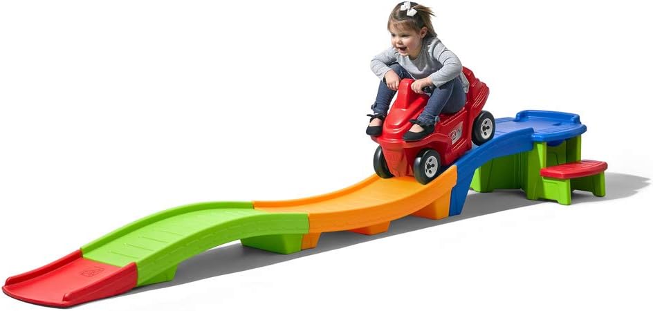 Step2 Up & Down Roller Coaster Rapid Ride & Hide Edition | Amazon Exclusive