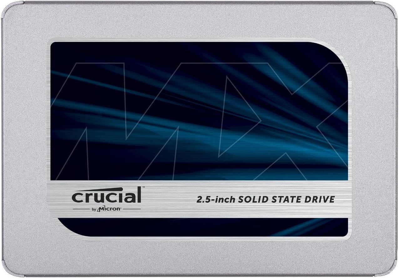 Crucial MX500 1TB 3D NAND SATA 2.5 Inch Internal SSD, up to 560MB/s – CT1000MX500SSD1(Z)